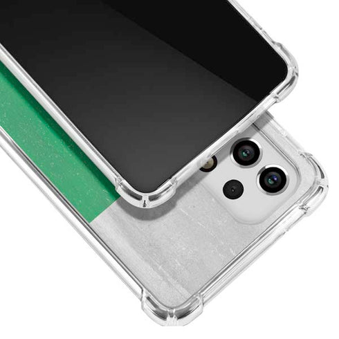 Pakistan Flag Distressed Galaxy A53 5G Clear Case